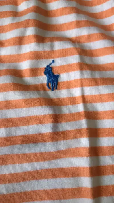 Polera a rayas Polo Ralph Lauren naranja - miniatura 2