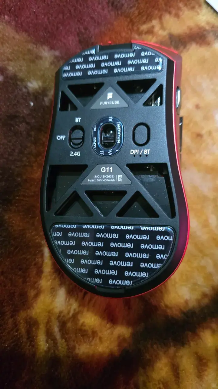 Mouse inalámbrico ligero FuryCube G11 para gaming - 4
