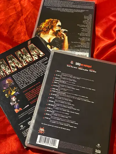 Colección de DVDs de música Mariah Carey, Maná y La Ley - miniatura 2