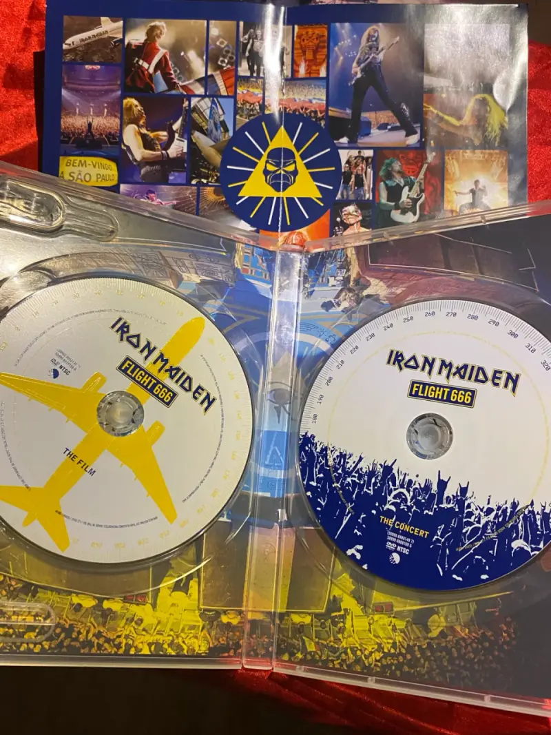DVD Iron Maiden Flight 666 Edición Especial - 2
