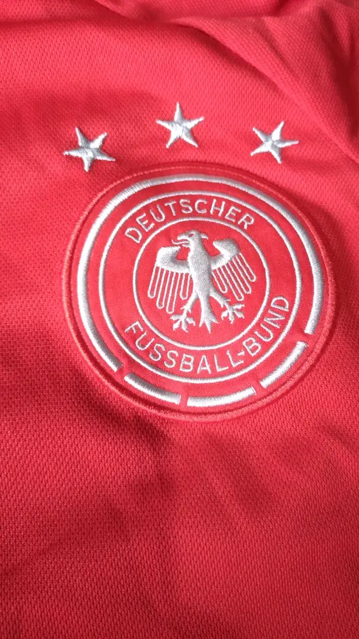 Polera Adidas Climalite Roja Selección Alemana - 2