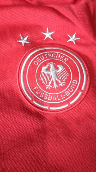 Polera Adidas Climalite Roja Selección Alemana - miniatura 2