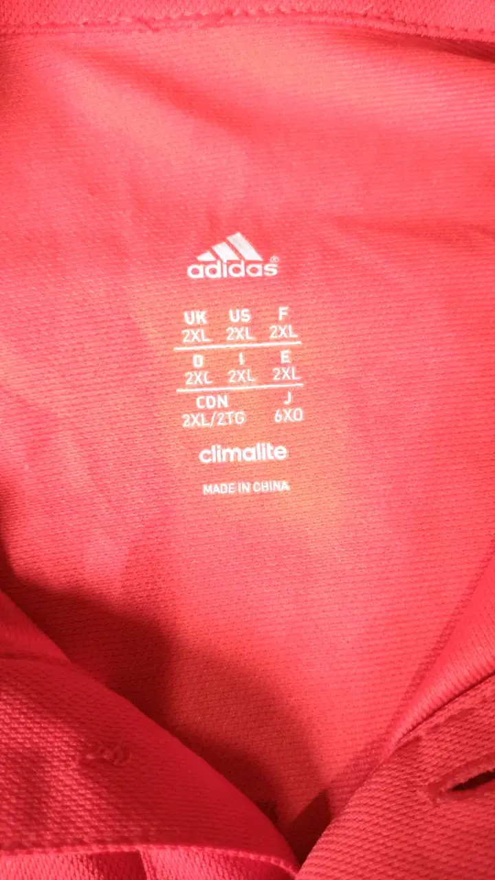Polera Adidas Climalite Roja Selección Alemana - 4