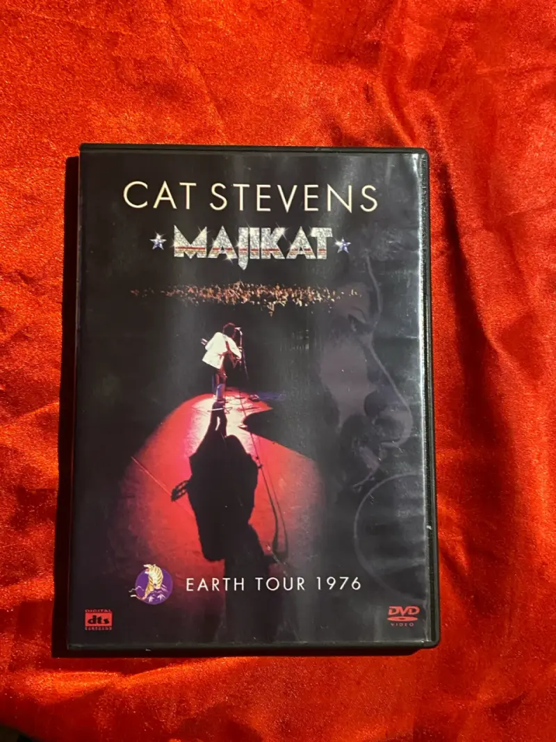 DVD Cat Stevens Majikat Earth Tour 1976 - 1