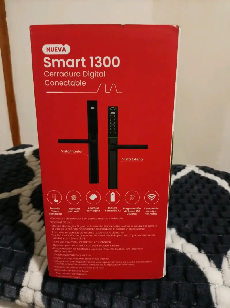Cerradura Digital Conectable Poli Smart 1300 - 1