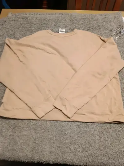 Polerón beige Adidas talla XL - miniatura 2
