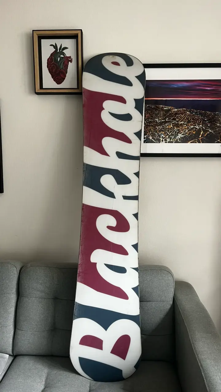 Tabla de snowboard 1,50cm Blackhole con fijaciones - 2
