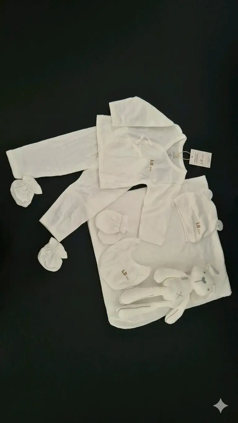 Set de ropa para recién nacido Baby beige - 4