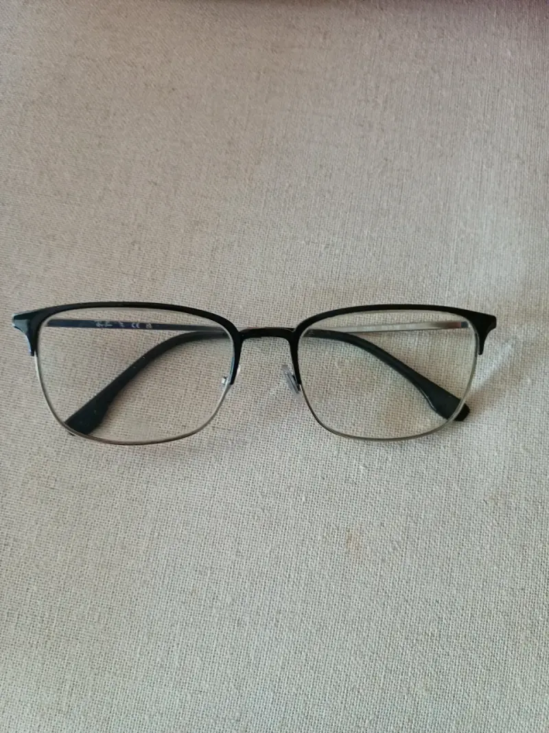Lentes Ray Ban Metálico y Negro - 1