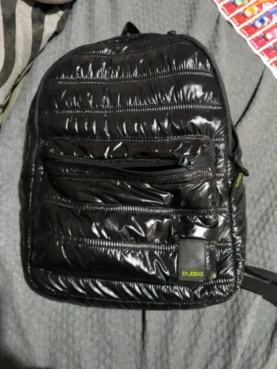 Mochila negra acolchada Bubba - miniatura 1