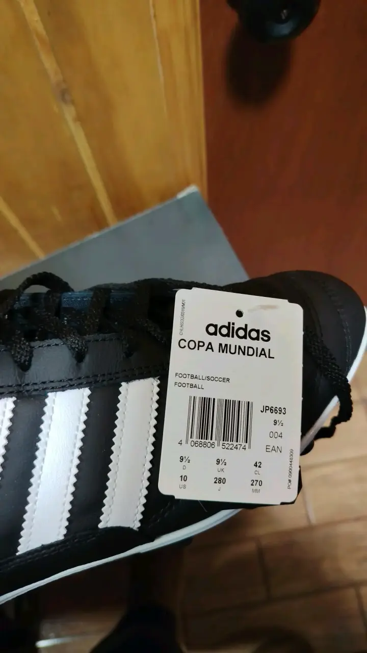 Botines de fútbol Adidas Copa Mundial negros - 3