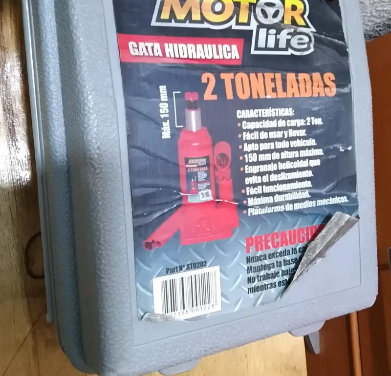 Gata Hidráulica 2 Toneladas Motor Life - 2