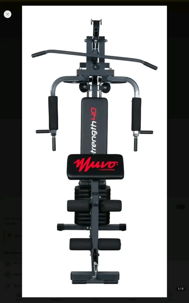 Multigimnasio Muvo Strength 40 para Entrenamiento - 1