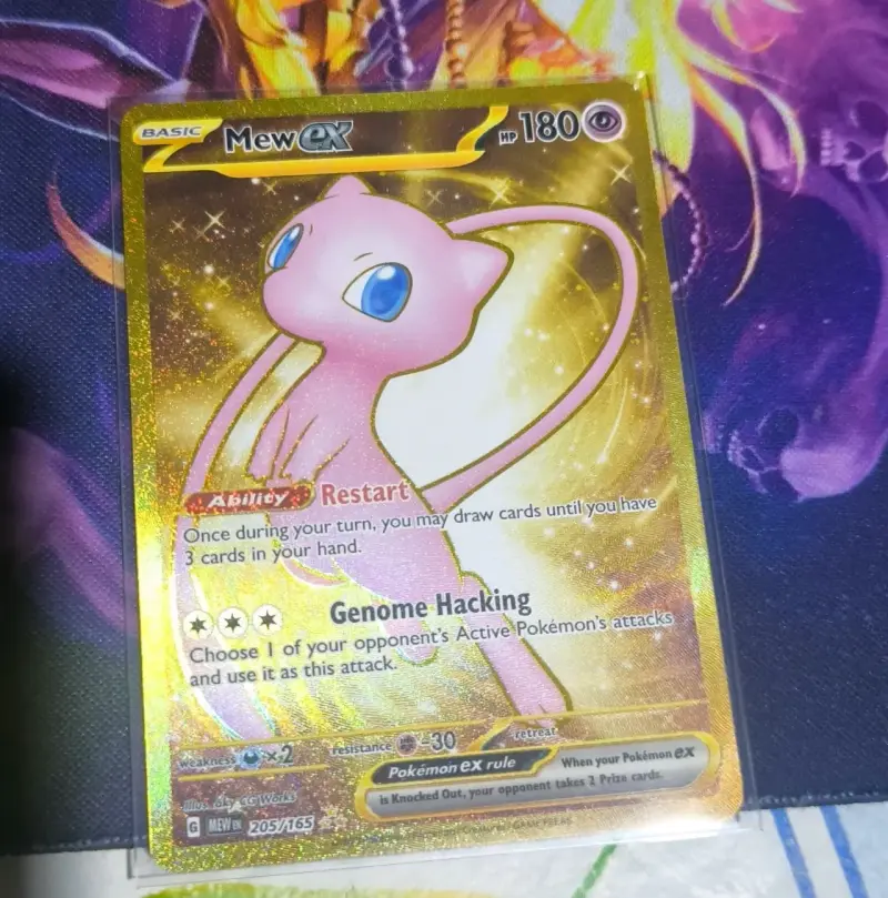 Carta Pokémon Mew ex 205/165 Holofoil - 1