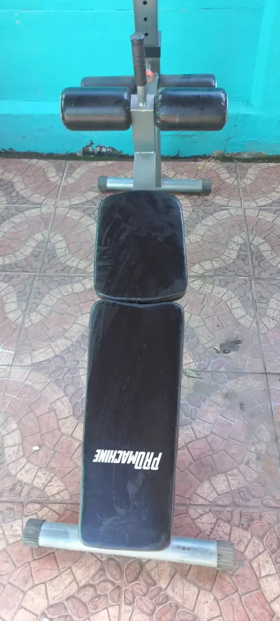 Banca ajustable para abdominales promachine - 2