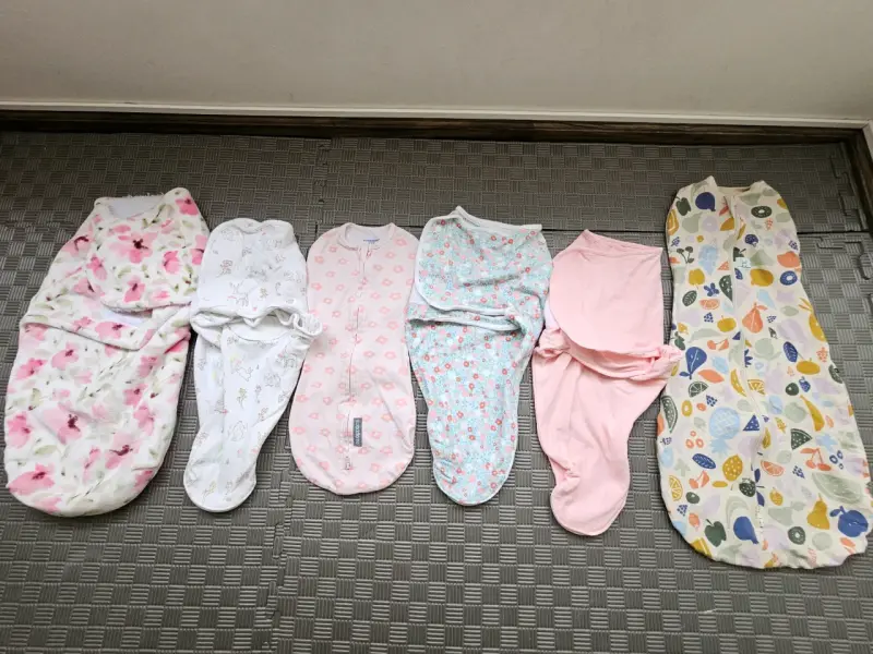 Lote Swaddle saco de dormir algodón de 0 a 3 meses - 1