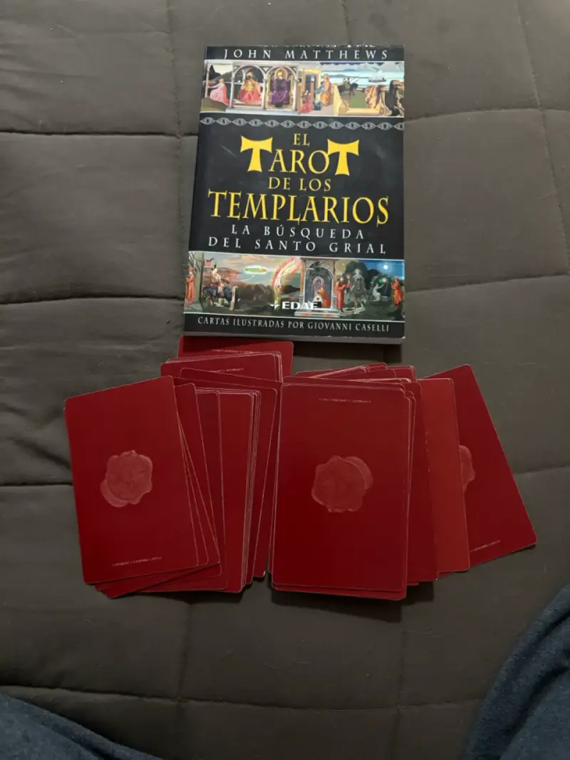 Tarot de los Templarios con cartas ilustradas - 4