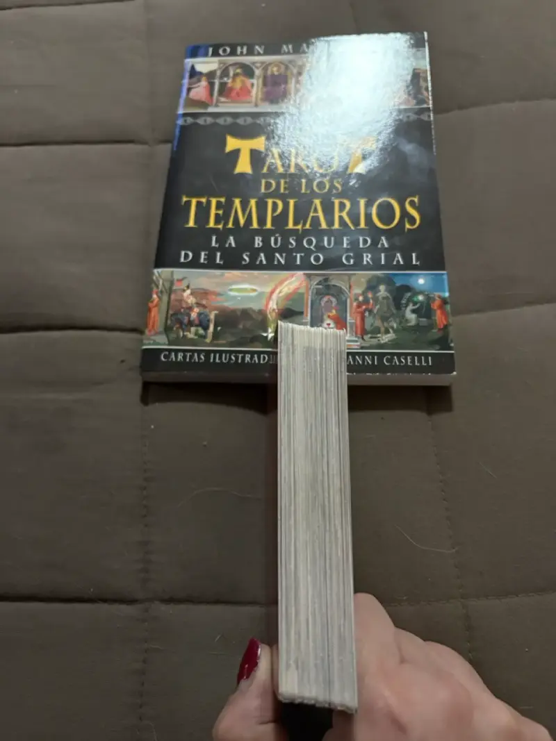 Tarot de los Templarios con cartas ilustradas - 5