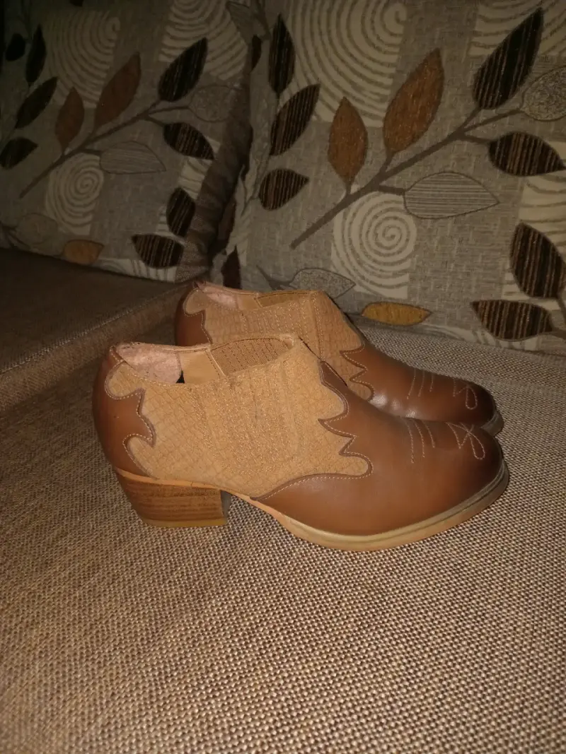 Zapatos de Mujer de Cuero Talla 36 - 3