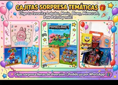 Cajitas Sorpresa Temáticas para Niños - miniatura 1