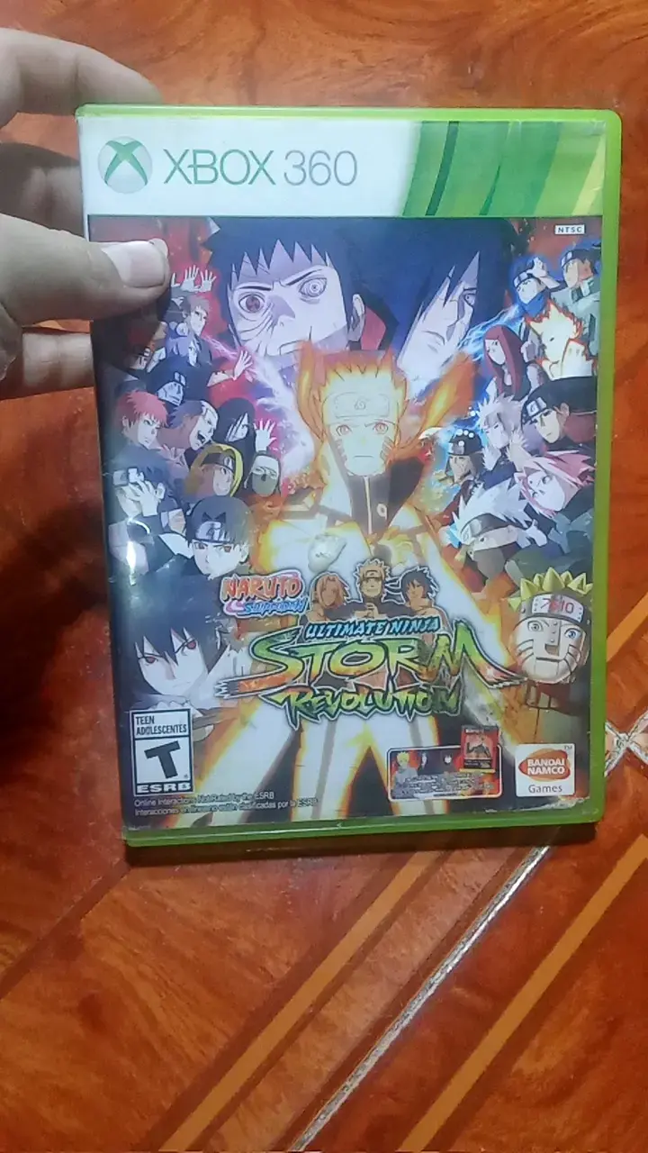 Videojuego Naruto Shippuden Ultimate Ninja Storm Revolution para Xbox 360