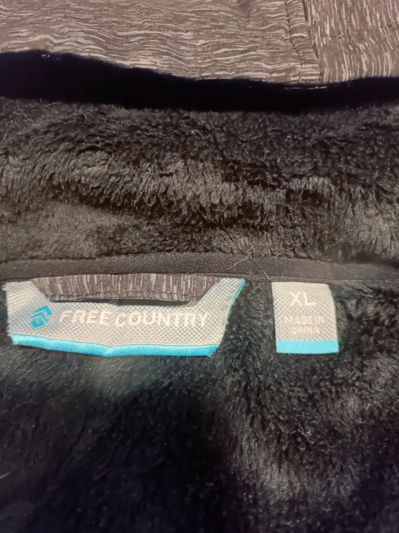 Chaqueta térmica con capucha Free Country gris - 3
