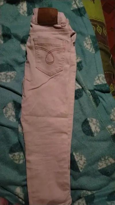 Pantalones rosados para niña talla 4 - miniatura 2