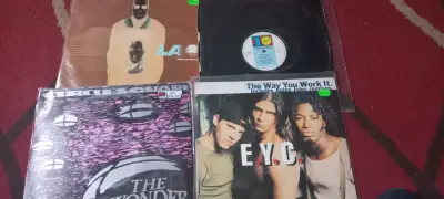 Colección de discos de vinilo variados - miniatura 1