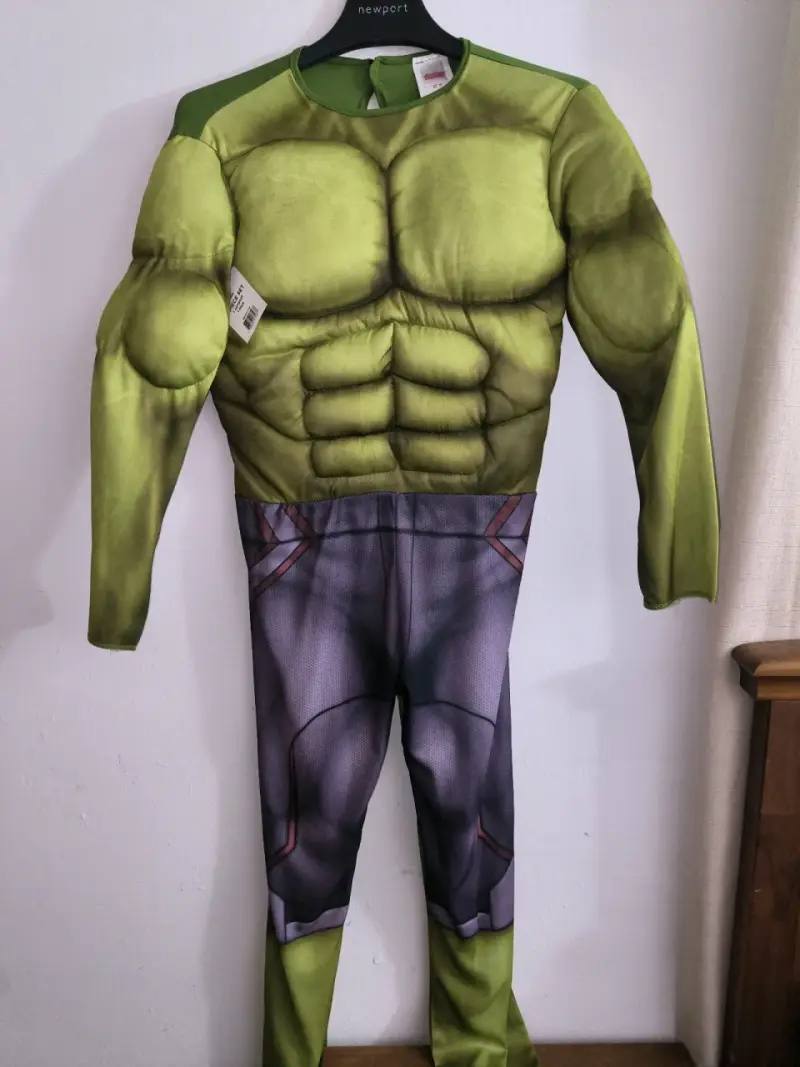 Disfraz de Hulk para niño con músculos - 2
