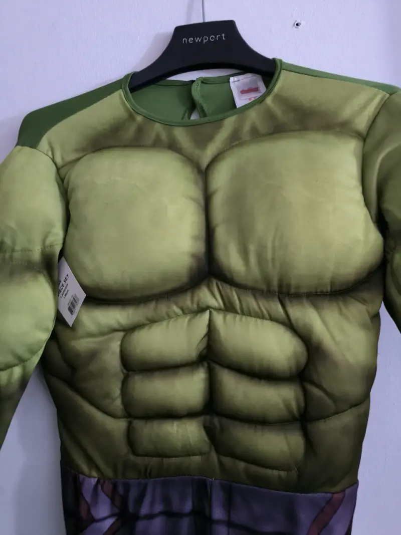 Disfraz de Hulk para niño con músculos - 3
