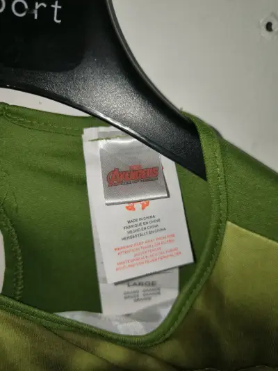 Disfraz de Hulk para niño con músculos - miniatura 4