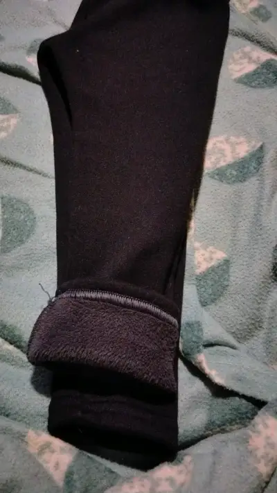 Pantalones térmicos negros para niños - miniatura 3