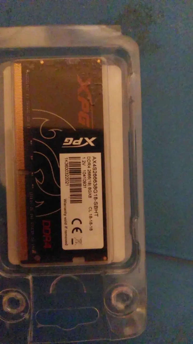 Memoria RAM XPG DDR4 8GB 2666MHz