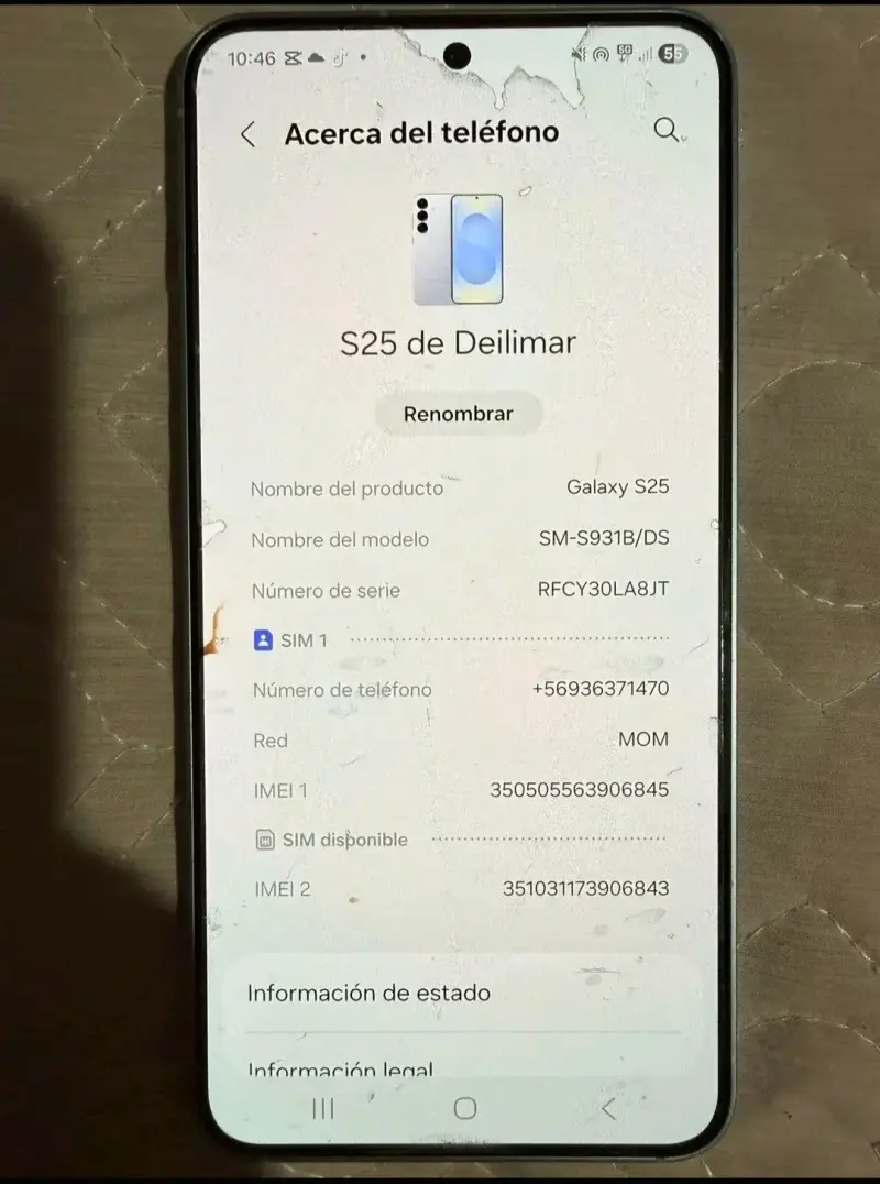 Samsung s25 256 GB - 5