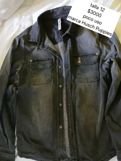 Camisa de Mezclilla Hush Puppies Talla 12 - miniatura 3