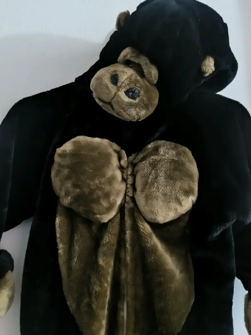 Disfraz de Gorila 🦍 😍 para niño en felpa suave - 3