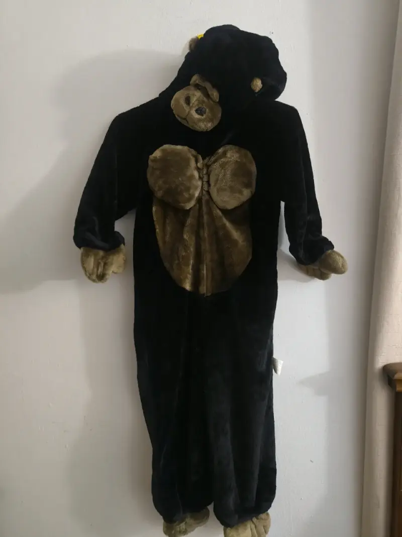 Disfraz de Gorila 🦍 😍 para niño en felpa suave - 4