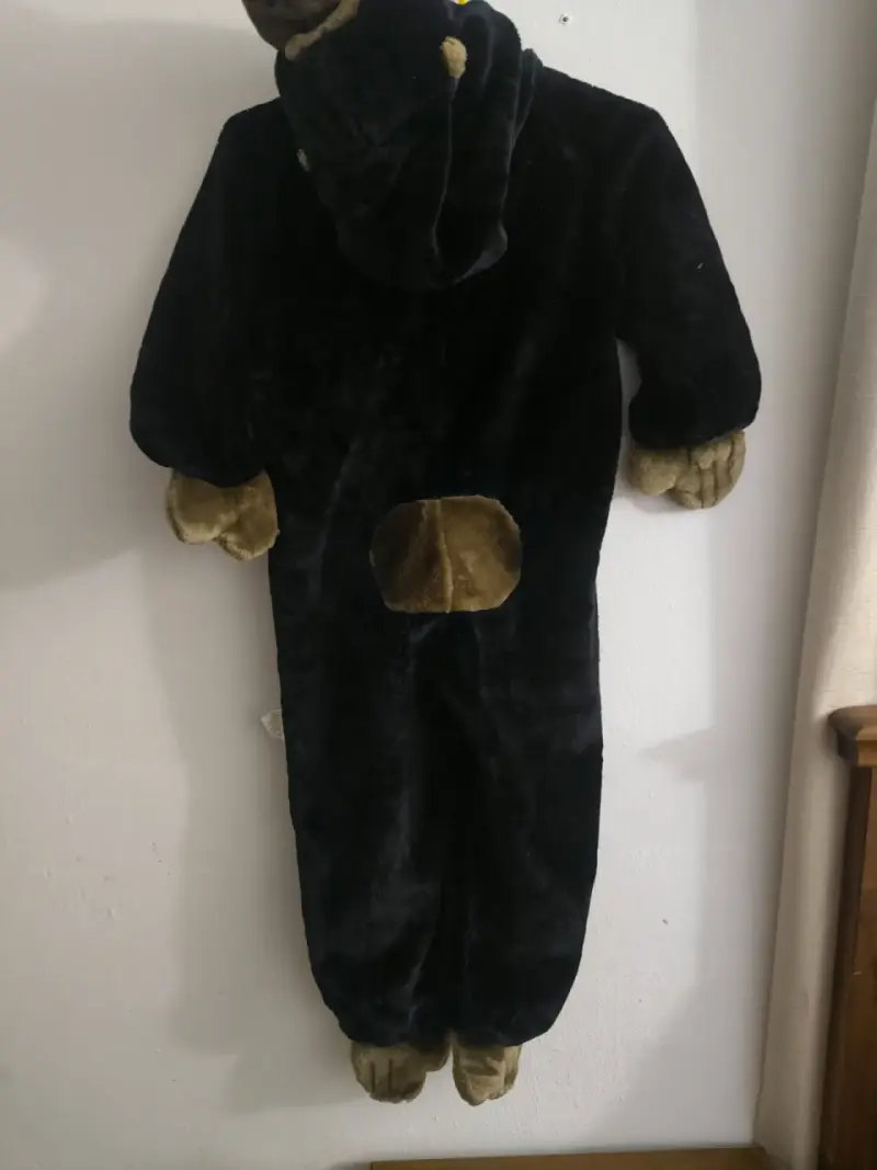 Disfraz de Gorila 🦍 😍 para niño en felpa suave - 5
