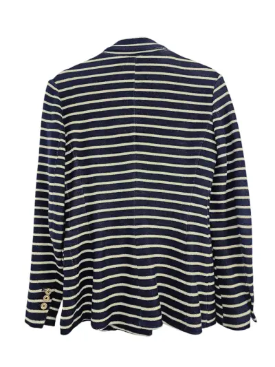 Blazer a rayas azul y blanco Zara talla S - miniatura 2