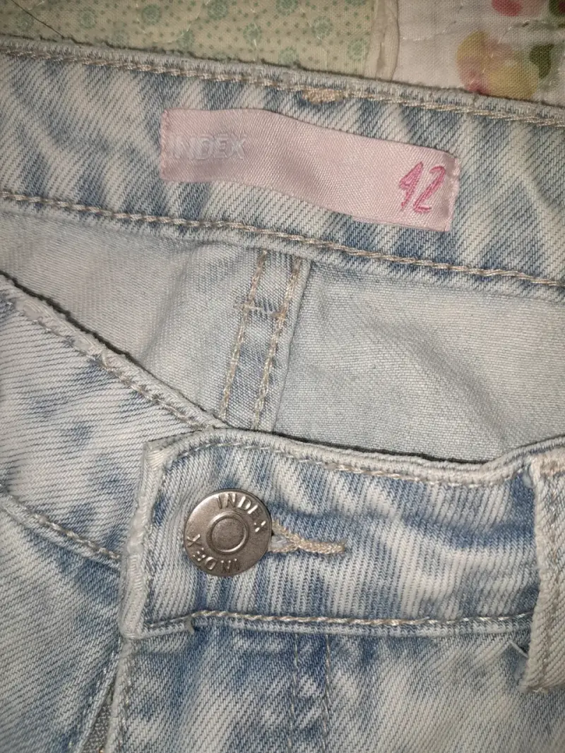 Jeans nuevos mujer color claro - 3