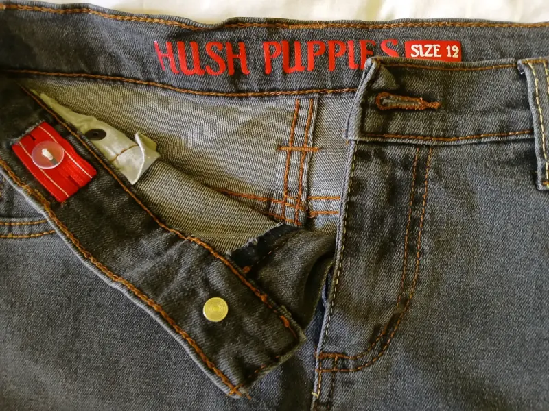 Jeans Hush Puppies Talla 12 gris - 2