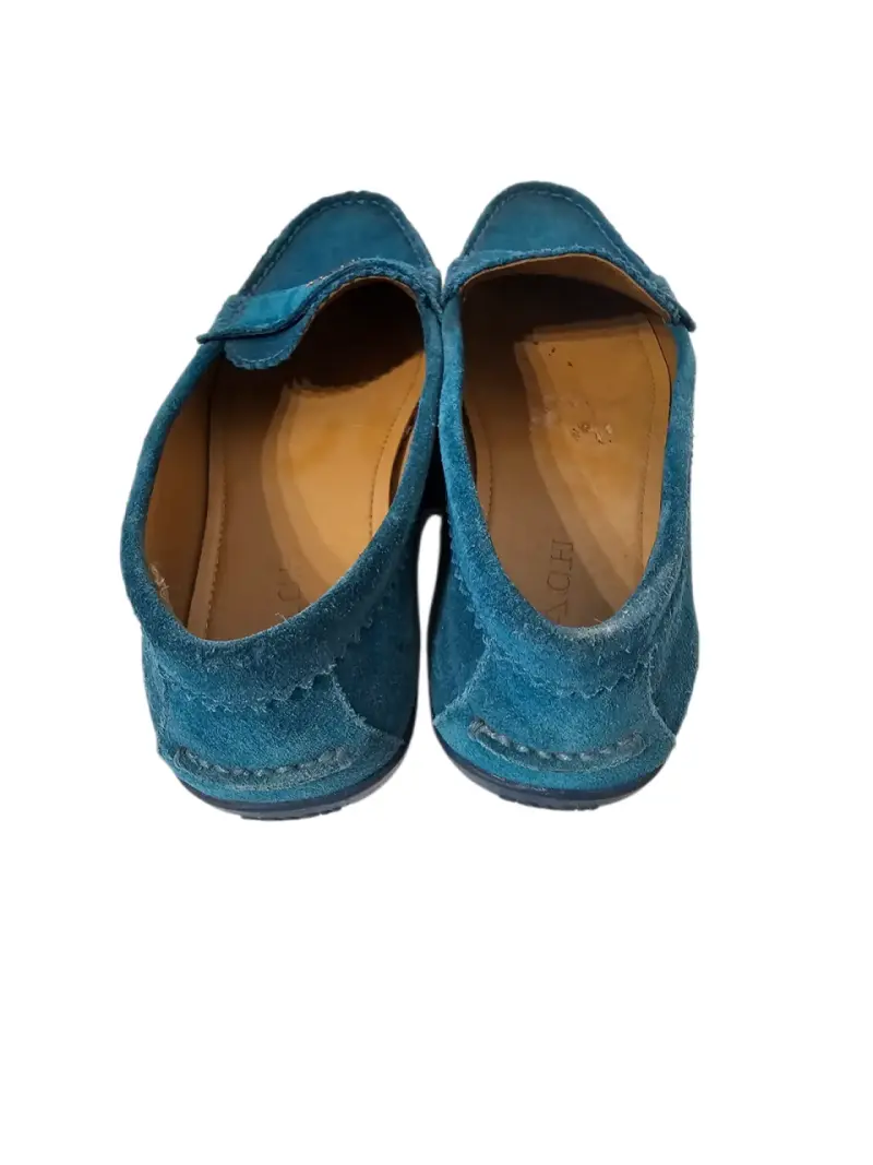 Mocasines CUERO Gamuza Azul Coach para Mujer - 2