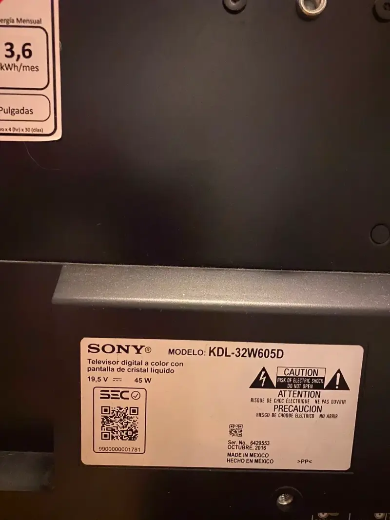 Televisor Sony 32 pulgadas modelo KDL-32W605D - 2