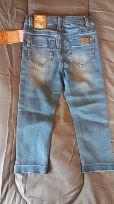 Pantalones pitillo para bebé Baby Harvest - miniatura 2