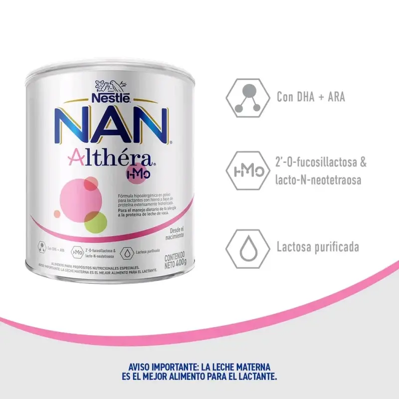 Leche APLV  Hipoalergénica Nestlé NAN Althéra - 2