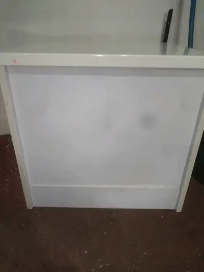 Cajonera de dos cajones blanca y azul - miniatura 5