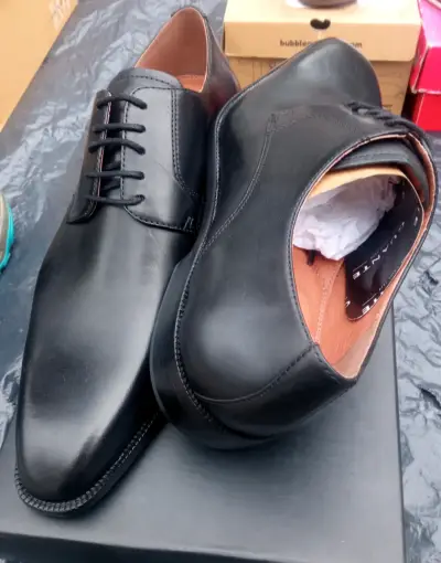 Zapatos de vestir negros Guante 1928 - miniatura 1