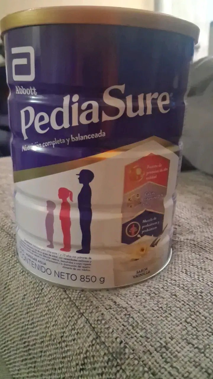 Fórmula Nutricional Abbott PediaSure Vainilla 850g - 1