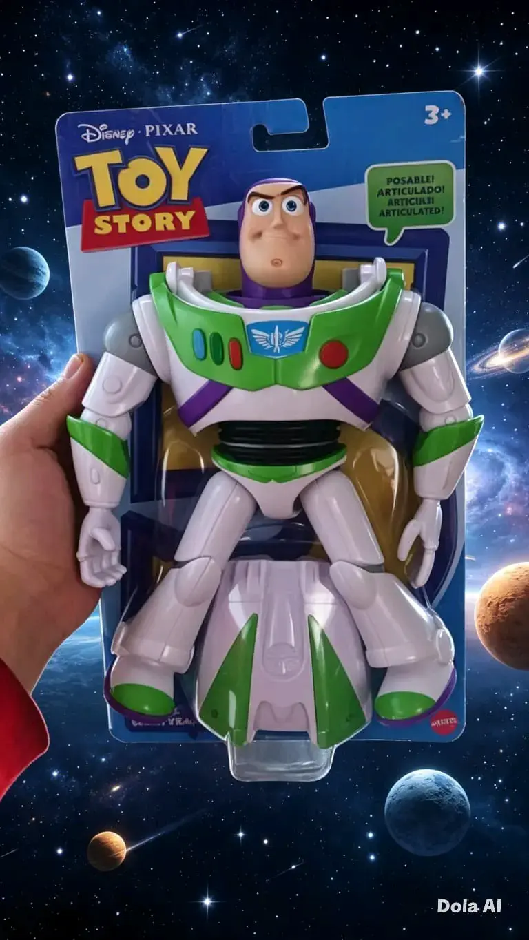 Figura de acción Buzz Lightyear Toy Story articulada