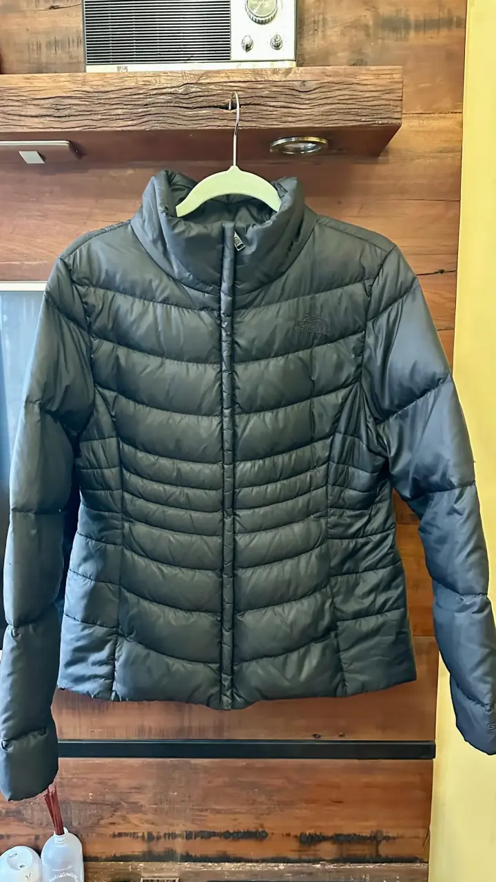 Chaqueta acolchada negra The North Face para mujer - 1